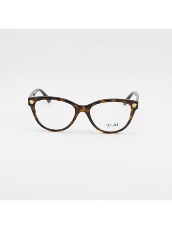 Versace VE3365U 108 Eyeglasses Havana 52mm Cat Eye Frame main image 10